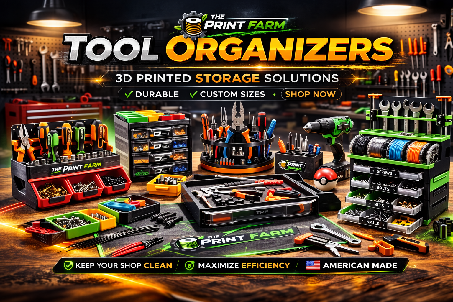 Tool organizers – The Print Farm