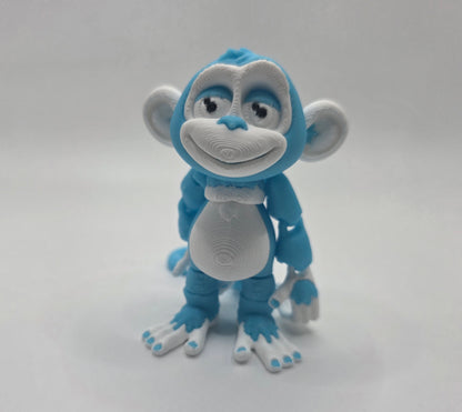 🐒 Flexi Monkey – 3D Printed