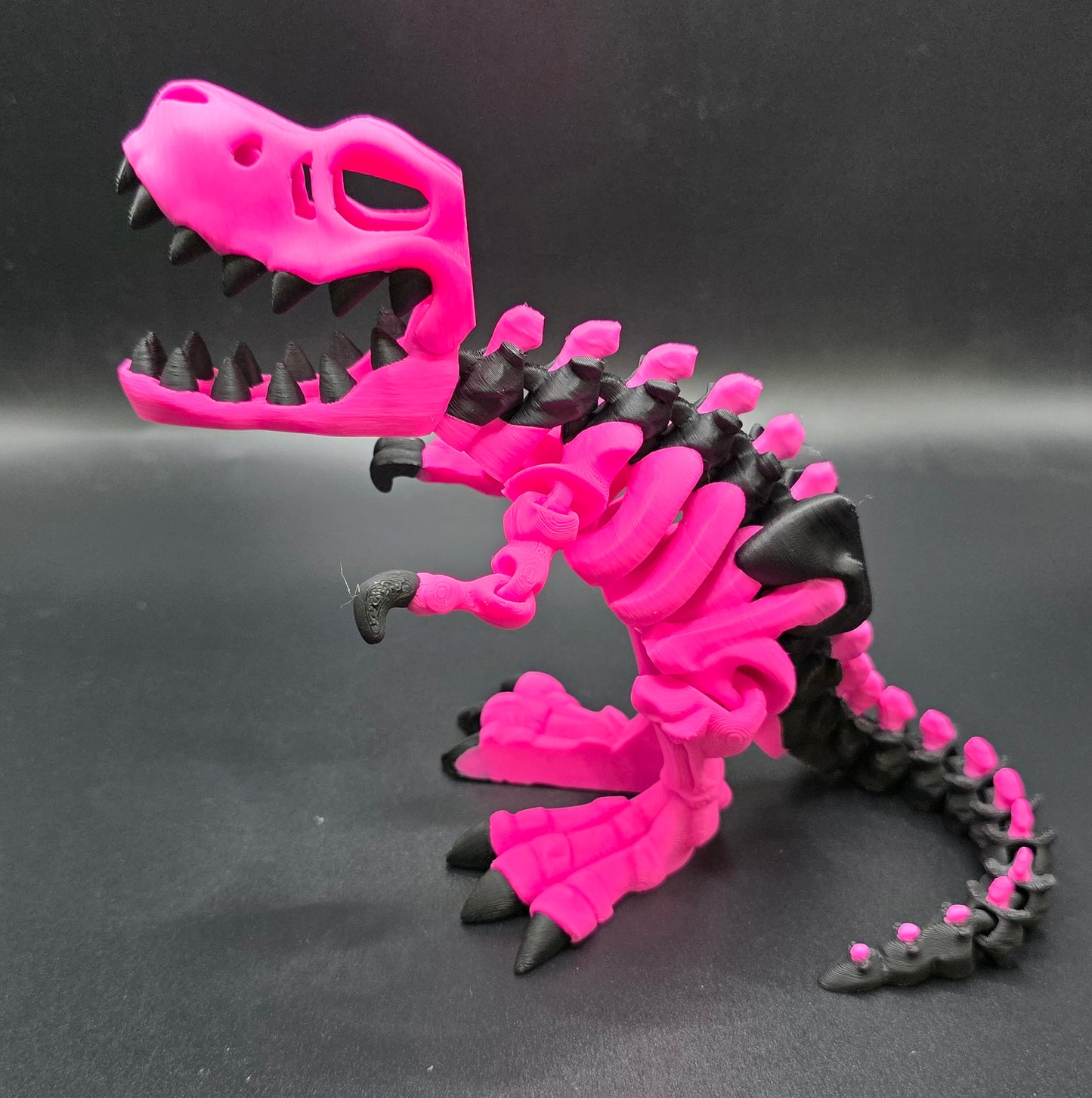 Articulated Skeleton Dino – 3D Printed Flex Toy