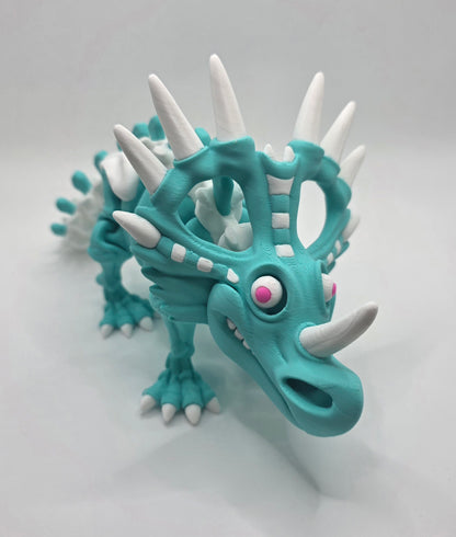 3D Printed Flexi Triceratops