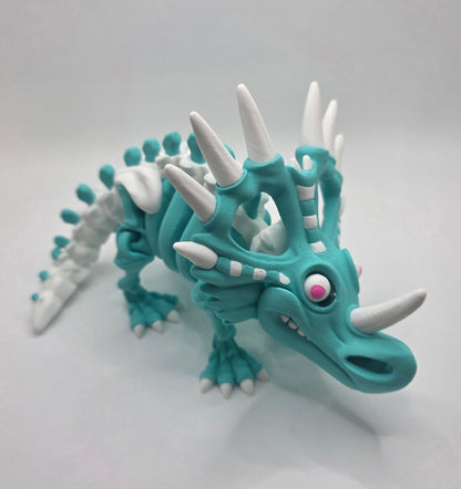 3D Printed Flexi Triceratops